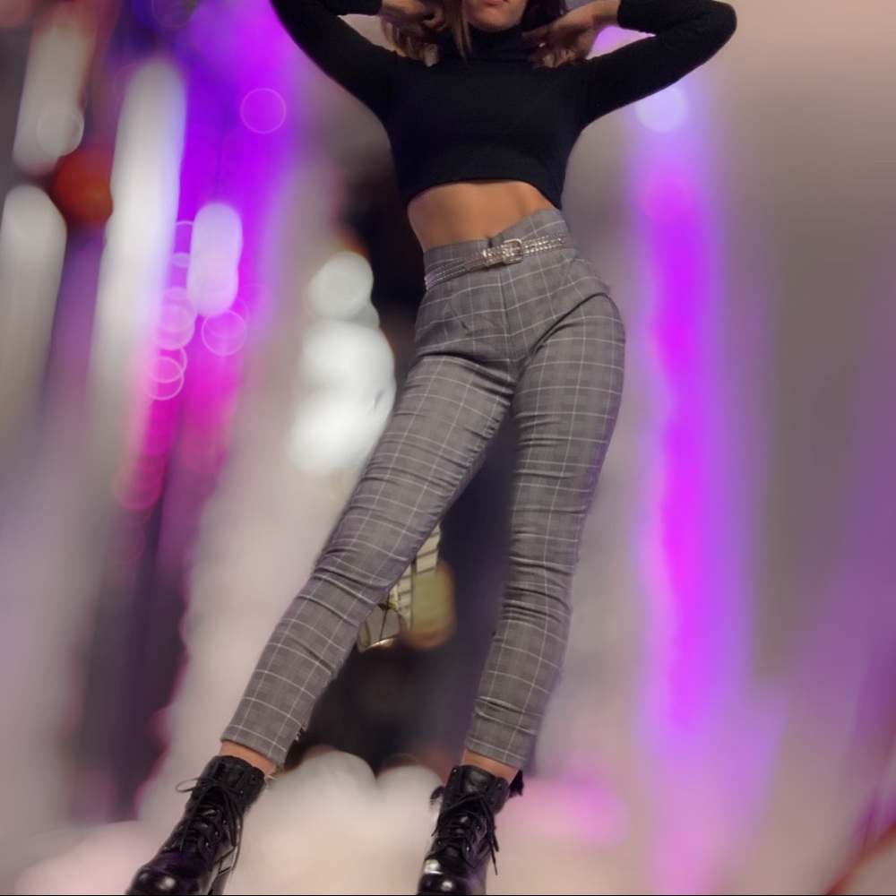 ⛓ Calvin Klein Plaid Power Pants ⛓